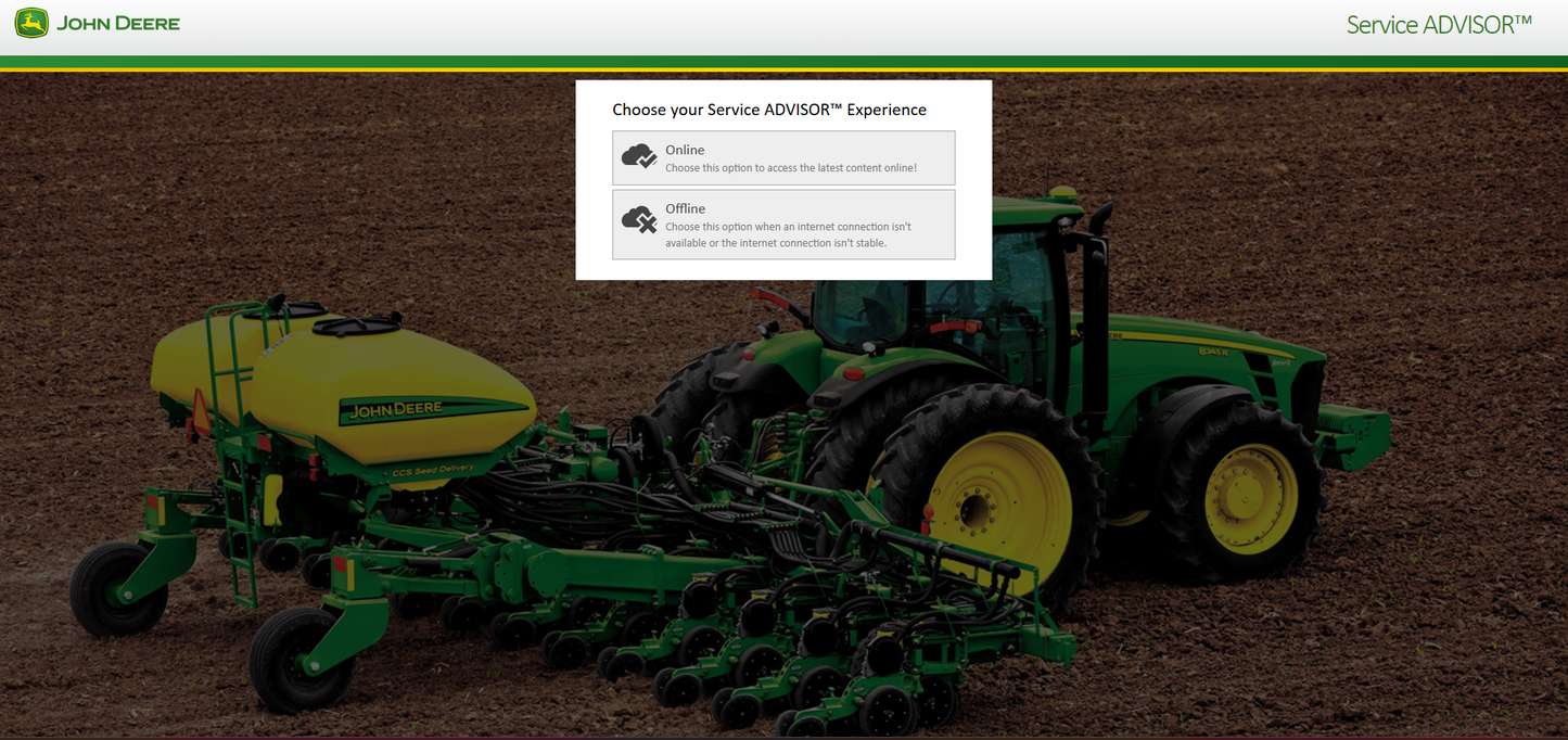 John Deere Service And Parts Advisor