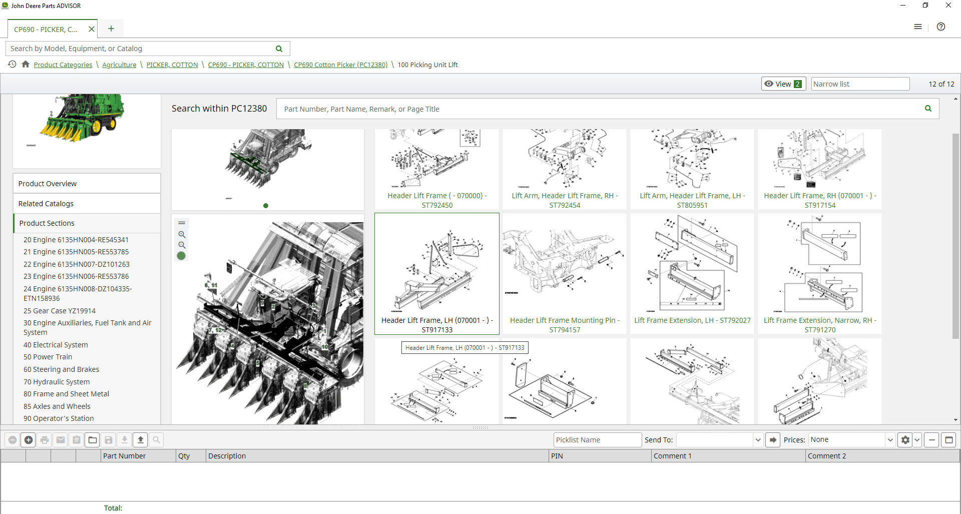 John Deere Service And Parts Advisor - JCE AG